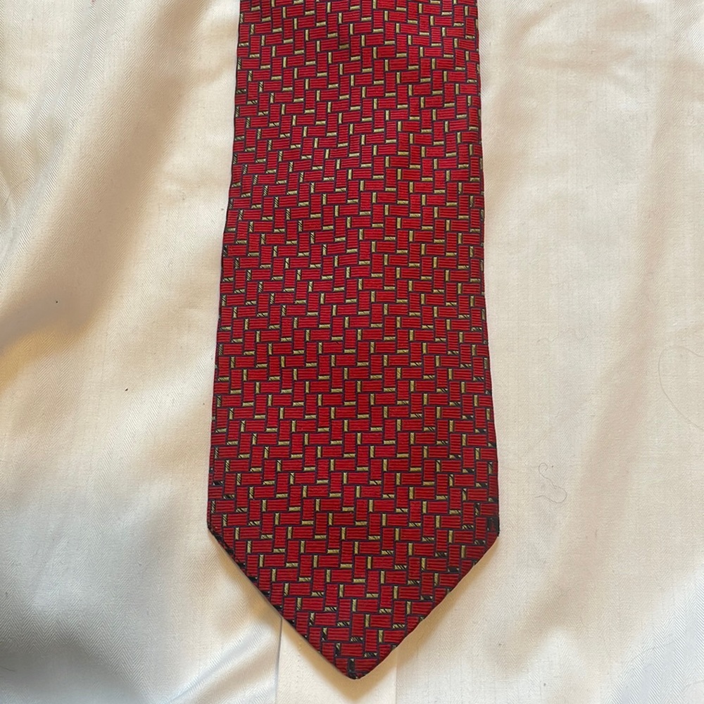 Jos. A. Bank Men’s Neck Tie. Red.